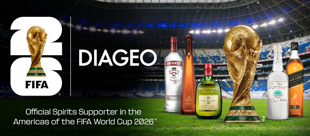 Diageo será promotor oficial de bebidas espirituosas de la Copa Mundial de la FIFA 26™