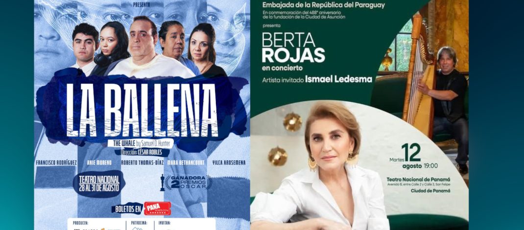 Cartelera de agosto del Teatro Nacional