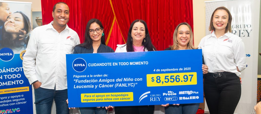 GRUPO REY Y NIVEA REFUERZAN SU COMPROMISO EN LA LUCHA CONTRA EL CÁNCER INFANTIL