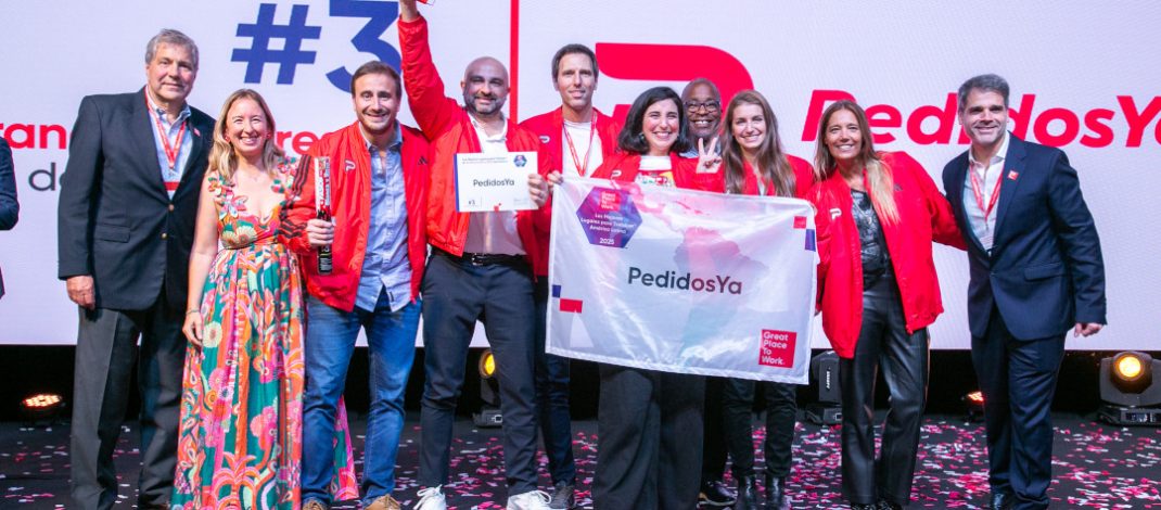 PedidosYa en el top 3 de mejores lugares para trabajar en América Latina