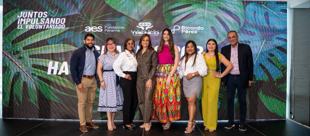 Fundación AES Panamá, Fundación Trenco y Ricardo Pérez se unen para celebrar el Día Internacional de los Voluntarios