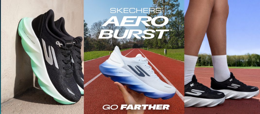SKECHERS PRESENTA AERO BURST: MÁXIMA AMORTIGUACIÓN Y RENDIMIENTO PARA CADA KILÓMETRO