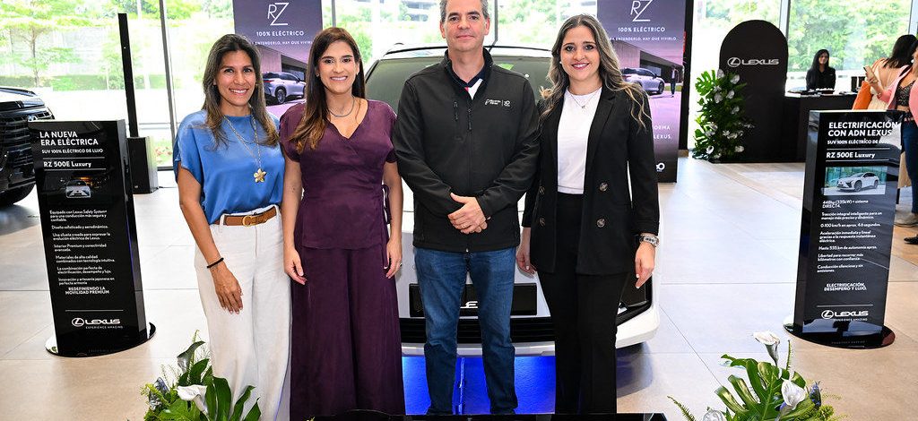 Lexus Panamá presenta el nuevo Lexus RZ, su primer SUV 100% eléctrico en el país.