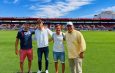 Futbolista panameño Juan Moltó inicia pretemporada con el histórico CD Extremadura de España