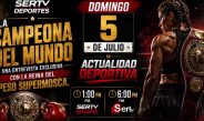 «Natalie Delgado campeona mundial Supermosca, en “Actualidad Deportiva”