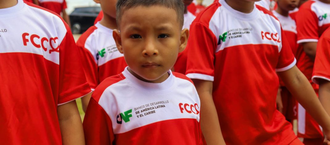 Inauguración de Escuela de Fútbol Transformador en San Miguelito